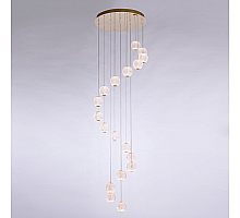 Подвесная люстра DeLight Collection Elliot Diamante MD20001012-18A gold