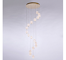 Подвесная люстра DeLight Collection Elliot Diamante MD20001012-18A gold