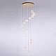 Подвесная люстра DeLight Collection Elliot Diamante MD20001012-18A gold