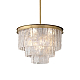 Подвесная люстра Delight Collection Glace KG0998P-5R brass