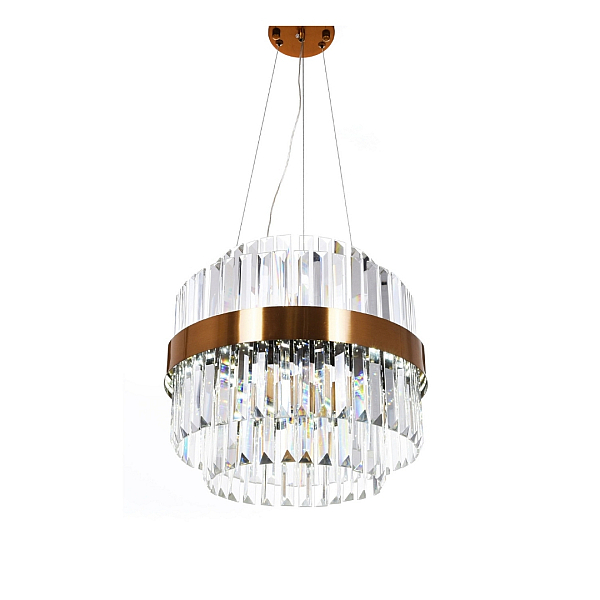 Подвесная светодиодная люстра Lumina Deco Ringletti LDP 8017-400 MD