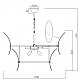 Подвесная люстра iLamp Gramercy 15602-11 ANB+CL
