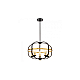 Подвесная люстра Lumina Deco Monterey LDP 1141-5 BK+MD