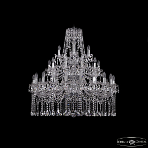 Подвесная люстра Bohemia Ivele Crystal 1413/20+10+5/360/3d Ni