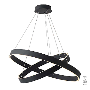 Подвесная люстра Crystal Lux TRON SP123W LED BLACK
