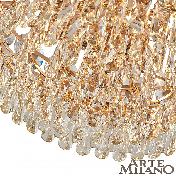 Подвесная люстра Arte Milano 97188.D550.H260.E14.12 G
