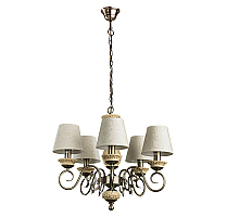 Подвесная люстра Arte Lamp Ivory A9070LM-5AB