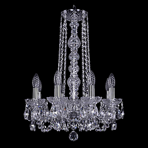 Подвесная люстра Bohemia Ivele Crystal 1402/8/141/h-57 Ni
