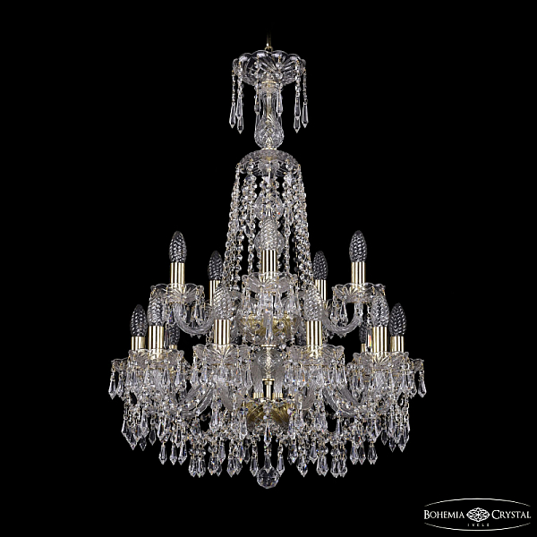 Подвесная люстра Bohemia Ivele 1403/10+5/195/XL-84/2d G
