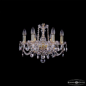 Подвесная люстра Bohemia Ivele Crystal 1402/6/141 G