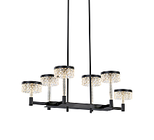 Подвесная люстра Delight Collection MD21020075 MD21020075-6B matt black
