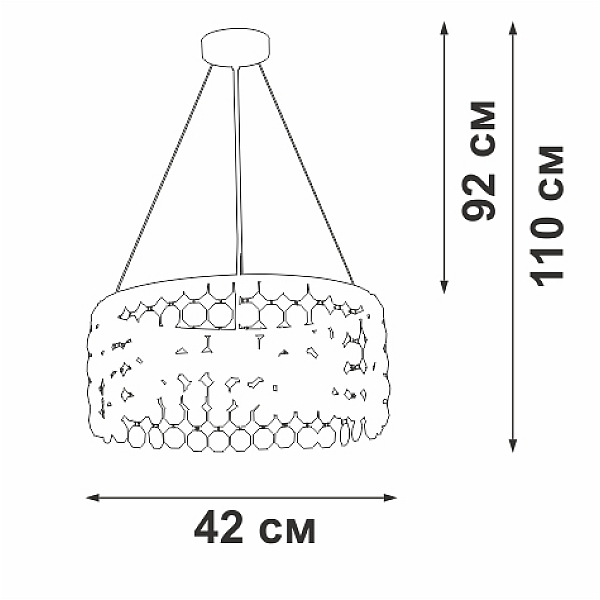 Потолочная люстра Vitaluce V5329-8/3S