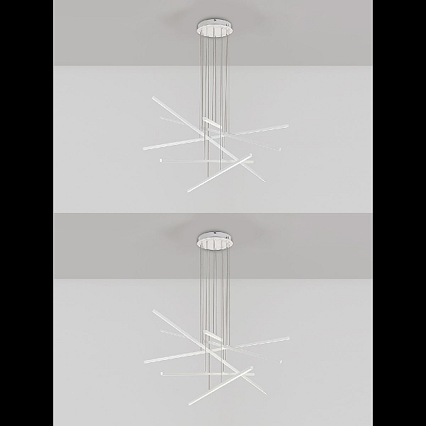 Подвесная люстра Natali Kovaltseva Line LED LAMPS 81106/6C