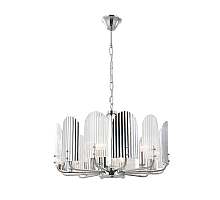 Подвесная люстра iLamp Dolce 15571-6 CR+MULT