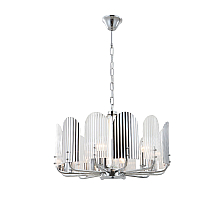 Подвесная люстра iLamp Dolce 15571-6 CR+MULT