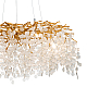 Подвесная люстра Delight Collection Shiro-noda FTB006R-100 brass/clear