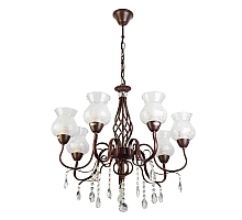 Подвесная люстра Toplight Kelli TL5680D-07PG