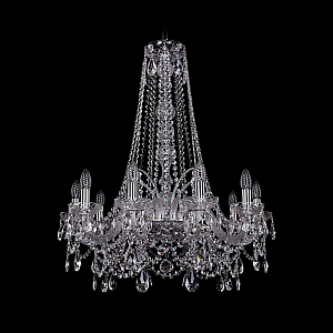 Подвесная люстра Bohemia Ivele Crystal 1411/10/240/h-83 Ni