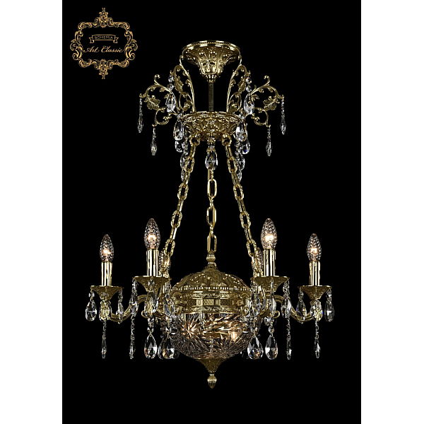 Подвесная люстра Art Classic 31.51.6.CK125SP.250SP.G.Sp.Clear.1A