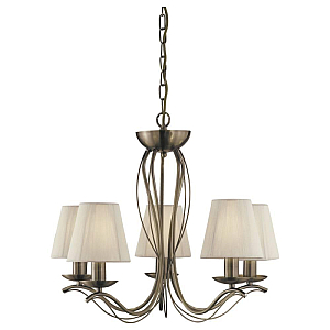 Подвесная люстра Arte Lamp Domain A9521LM-5AB