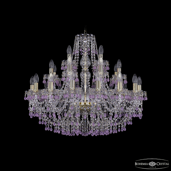 Подвесная люстра Bohemia Ivele Crystal 1410/16+8+4/300 G V7010