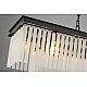 Подвесная люстра Delight Collection 1920s Odeon KR0387P-12C/P black/frost