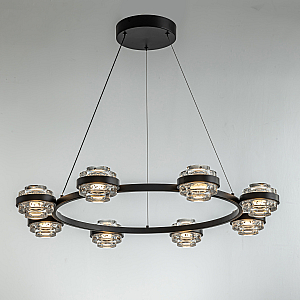 Подвесная люстра DeLight Collection Indiana MD22030002-8A black