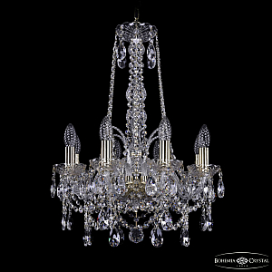 Подвесная люстра Bohemia Ivele Crystal 1411/8/141/h-62 G