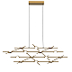 Подвесная люстра DeLight Collection Molecular MD18001067-14A black/gold