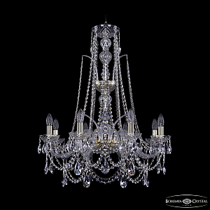 Подвесная люстра Bohemia Ivele Crystal 1411/8/240/XL-83 G