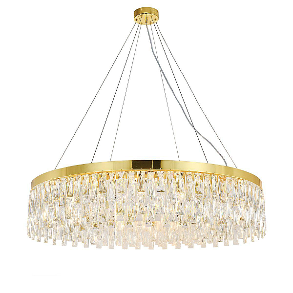 Подвесная люстра Indigo Anna V12029/18P Gold V000496