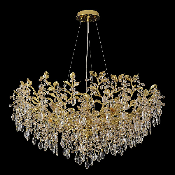 Подвесная люстра Crystal Lux Eden SP10 Gold
