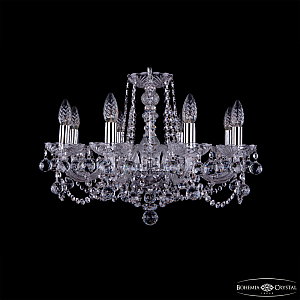 Подвесная люстра Bohemia Ivele Crystal 1402/8/195 Ni Balls