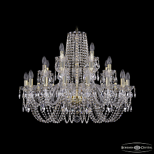 Подвесная люстра Bohemia Ivele Crystal 1402/16+8+4/300 G