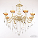 Подвесная люстра Bohemia Ivele Crystal AL79101/8/250 B WMG P Amber/M-1F