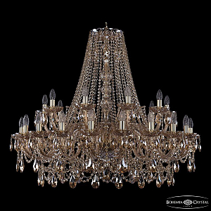 Подвесная люстра Bohemia Ivele Crystal 1411/20+10/400 G M721