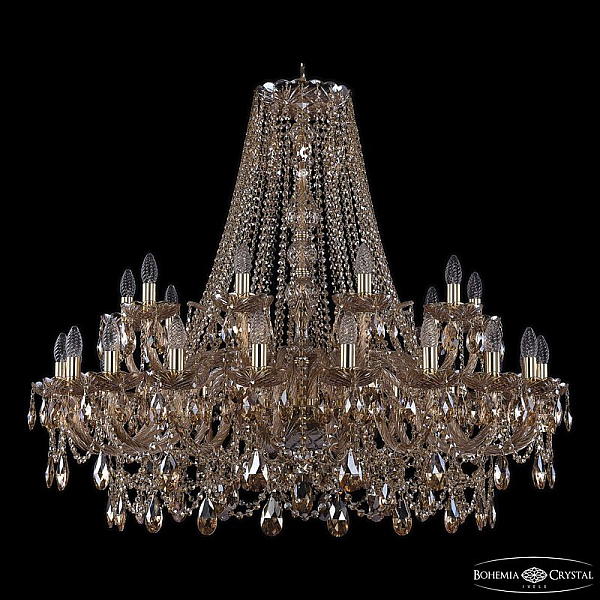 Подвесная люстра Bohemia Ivele Crystal 1411/20+10/400 G M721