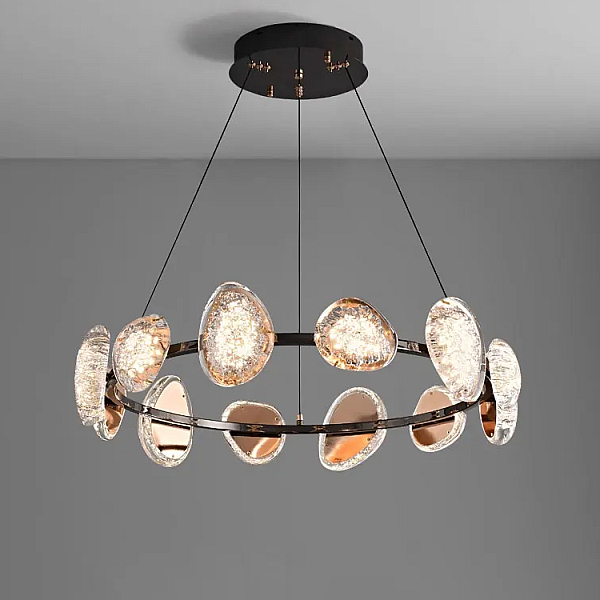 Подвесная люстра DeLight Collection MT9125-12H french gold
