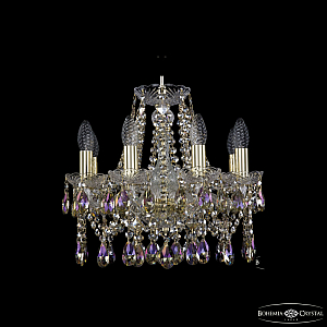 Подвесная люстра Bohemia Ivele Crystal 1413/8/141 G R801