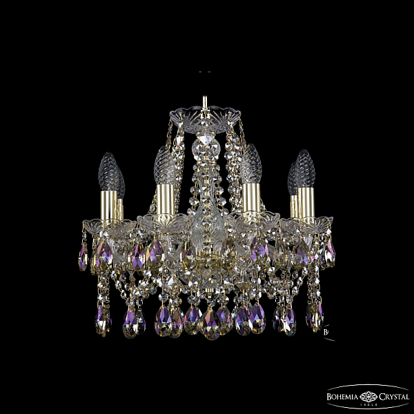 Подвесная люстра Bohemia Ivele Crystal 1413/8/141 G R801