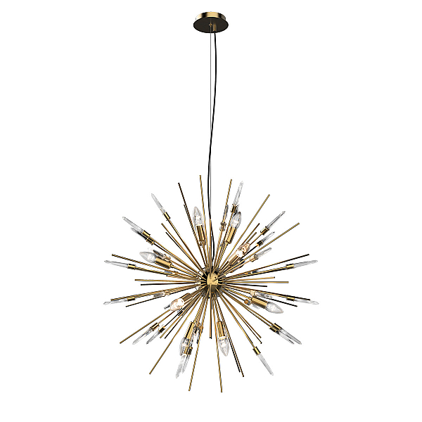 Подвесная люстра Delight Collection Boivin MD2094-12A gold/rock crystal
