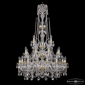 Подвесная люстра Bohemia Ivele Crystal 1411/16+8+4/300/XL-131/3d G