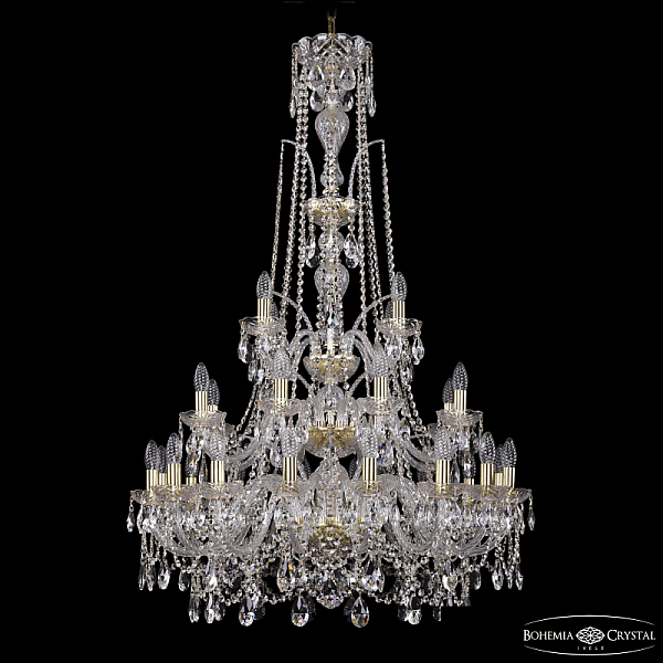 Подвесная люстра Bohemia Ivele Crystal 1411/16+8+4/300/XL-131/3d G