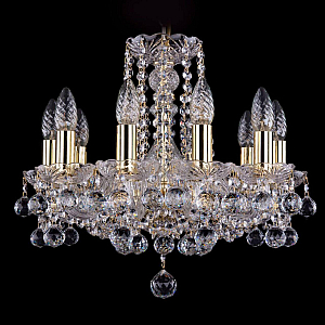 Подвесная люстра Bohemia Ivele Crystal 1402/10/141 G Balls