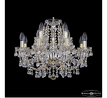 Подвесная люстра Bohemia Ivele Crystal 1410/8+4/195 G V0300 R801