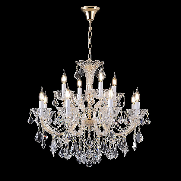 Подвесная люстра Crystal Lux CRISTELLE SP8+4 GOLD
