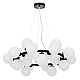 Подвесной светильник Lumina Deco Marsiada LDP 6033-25 BK