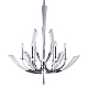 Подвесная люстра Delight Collection Ice Kingdom P68028L-6 chrome