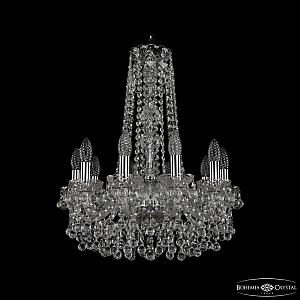 Подвесная люстра Bohemia Ivele Crystal 1409/10/160/h-60 Ni