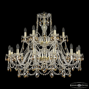 Подвесная люстра Bohemia Ivele Crystal 1411/12+6/360/2d G K721